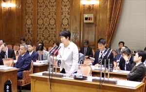 福島原発事故被害者に国・東電は責任を果たせ（予算委員会）